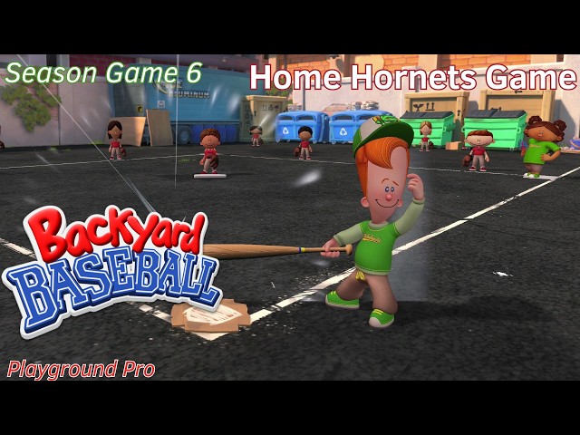 Backyard Baseball 2026 - Melonheads Season - Game 6 vs Hornets - Playground Pro