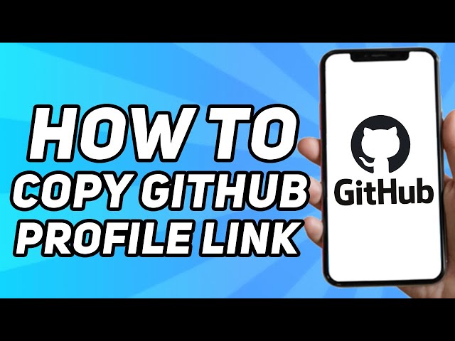 How to Copy Github Profile Link (2025)