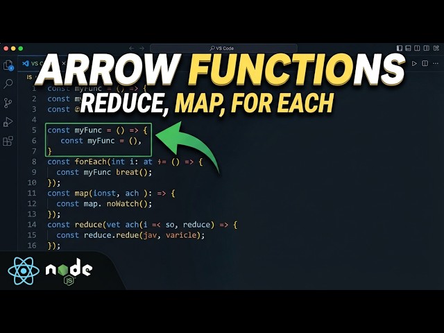 Lambda Functions & Arrow Syntax Explained: From Node.js to React Native
