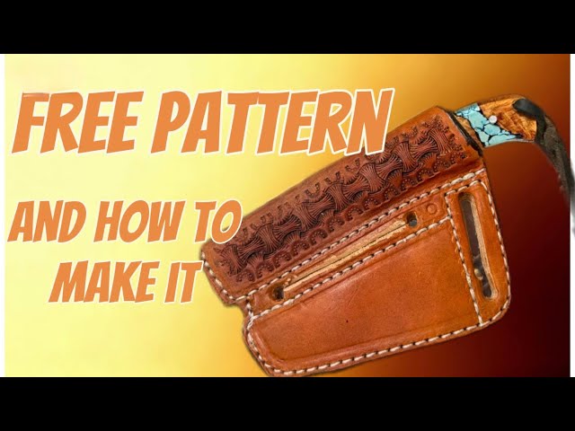 I Fixed the Biggest Problem with EDC Knife Sheaths (Free Pattern)