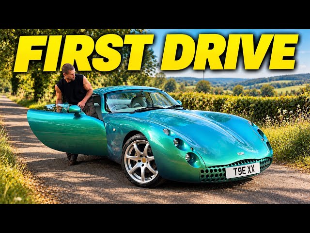 FIRST DRIVE IN MY TVR TUSCAN!