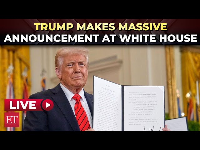 Trump LIVE: US President makes 'very big announcement' at White House
