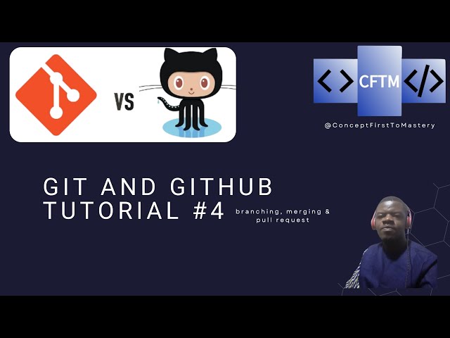 Git & GitHub Tutorial Part 4 | Branching, Merging & Pull Requests