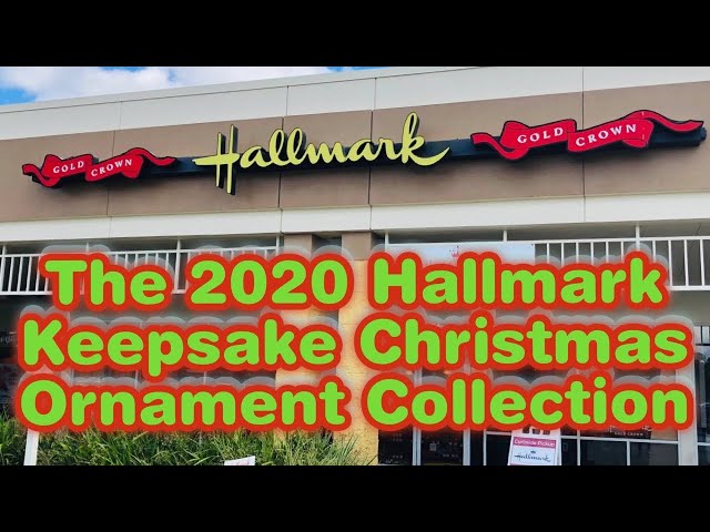 The 2020 Hallmark Keepsake Christmas Ornament Collection