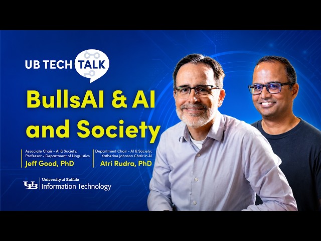 UB Tech Talk: BullsAI & AI and Society