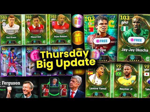 eFootball™ 2027 Thursday New Update 🤯| Free Epics | New Manager & Free Coins In eFootball 2027 🤯