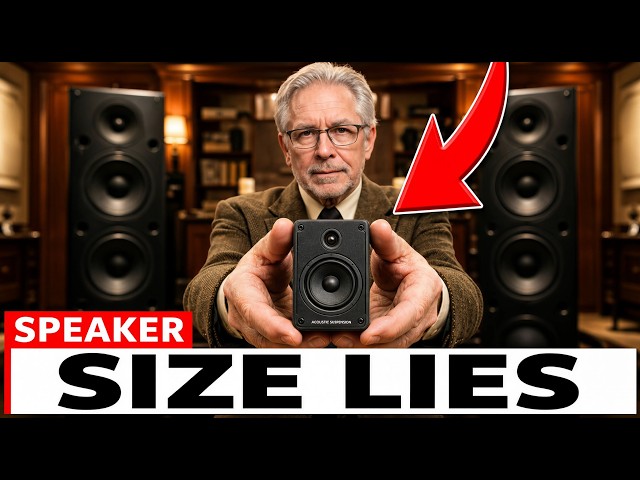 The Truth about Speaker Size Nobody Talks About (It Changes Everything)