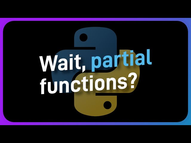 Partial functions in Python are SUPER NEAT