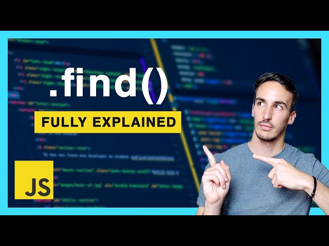 📘 LEARN the Array Method FIND  - Javascript  [ in 5 minutes! 🤯  ]