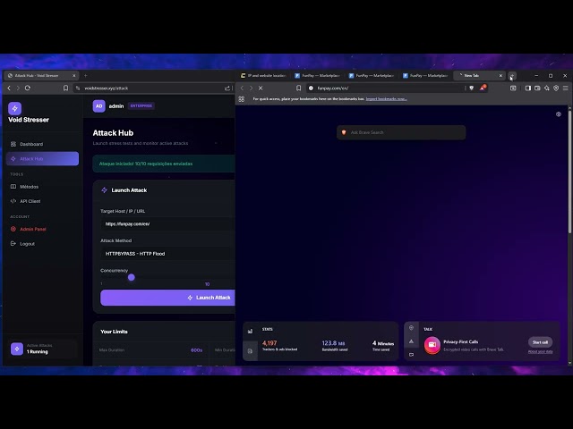 Site VS Void Stresser/API BEST Stresser/BOTNET 2025 | L7 POWER
