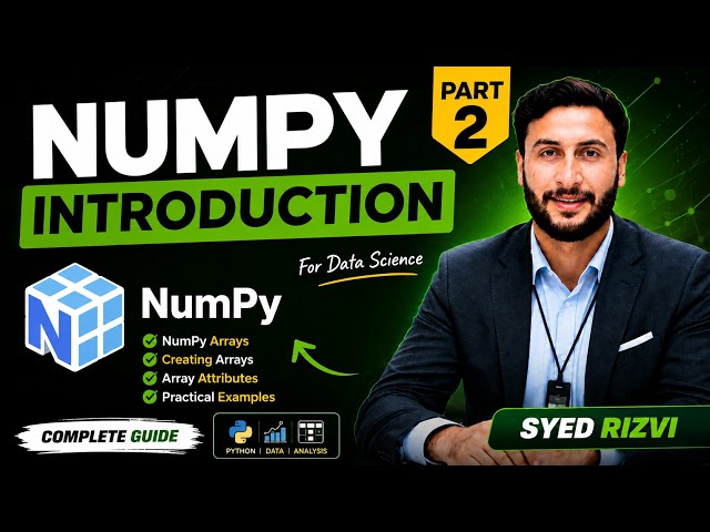 NumPy Arrays Explained in Hindi 🚀 | NumPy Tutorial Part 2 | CognitiaX AI