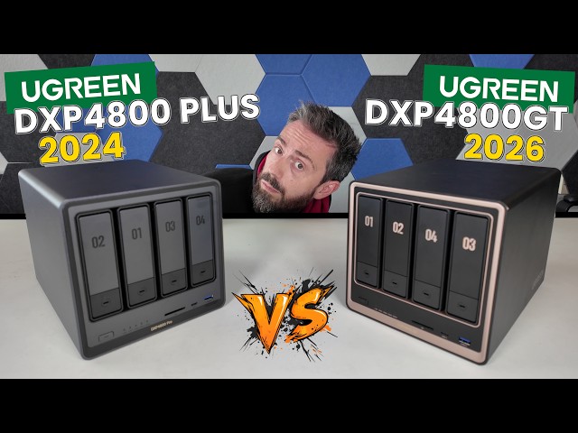 UGREEN DXP4800 PLUS VS DXP4800GT NAS - SPEED vs ACCELERATION?