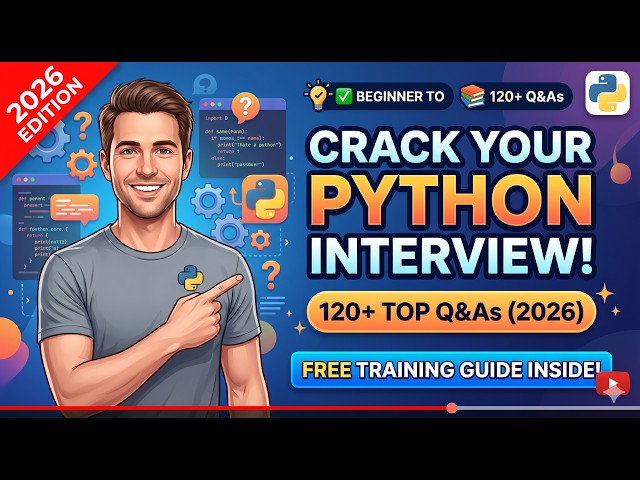 🚀 Python Interview Questions 2026 | Start Your Programming Journey | DLK Software Solutions