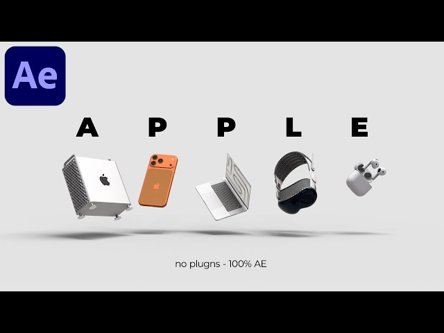 OMG! New After Effects Update is CRAZY - 3D Product Pop Animation | After Effects Tutorial