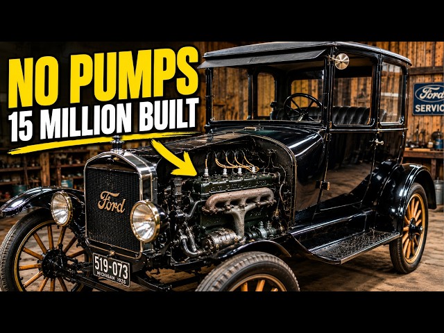 The Model T Engine Had No Oil Pump, No Water Pump and No Fuel Pump — 15 Million Were Built