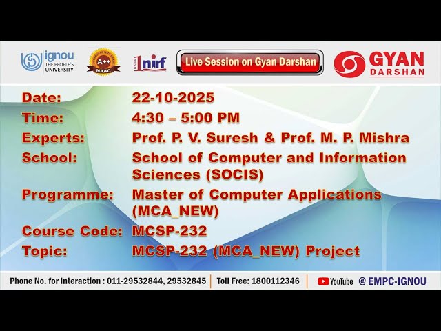 MCSP-232 (MCA_NEW) Project