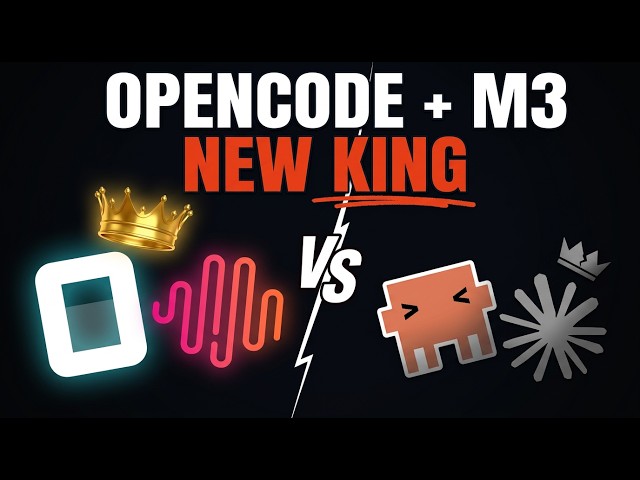 MiniMax M3 + OpenCode is the NEW KING of AI Coding (Open Source)