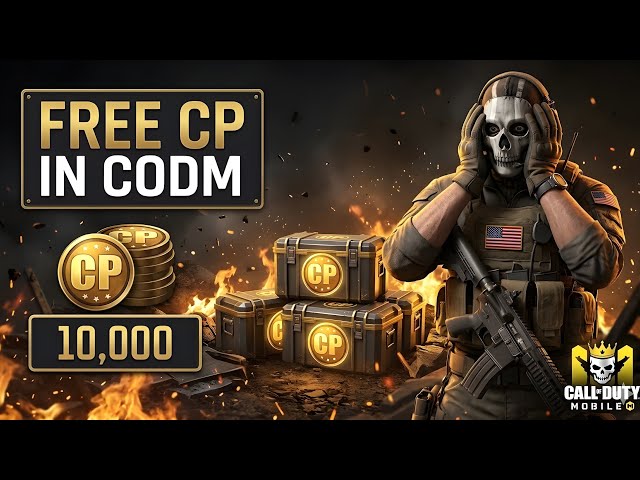 How i got CP in CODM for FREE🔥| EASY FREE CP Trick in COD Mobile 2026 😍