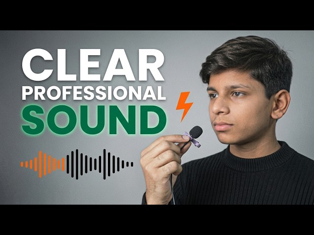 Clear & Professional Sound - How To Clean Background Noise In Audacity