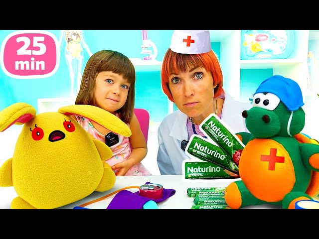 👀 ¿Qué le pasa a los ojos de la Mamá de Lucky? | Videos de Juguetes