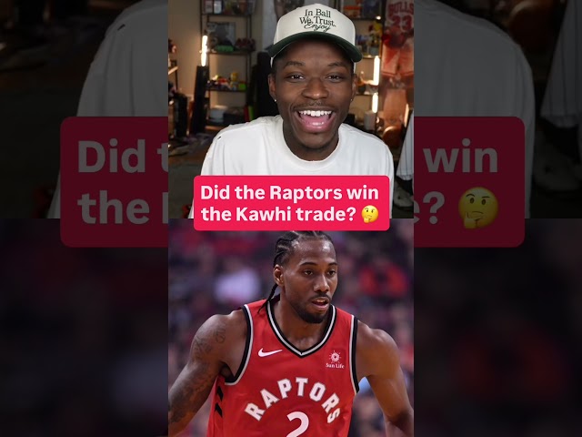Kawhi is a Raptor again...