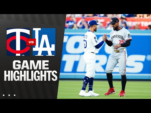 Twins vs. Dodgers Game Highlights (7/21/25) | MLB Highlights