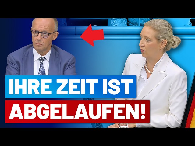 Kanzlerdämmerung: Alice Weidel spricht Klartext in der Generaldebatte! - AfD-Fraktion im Bundestag