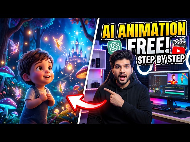How to Make AI Animated Videos for FREE | Step-by-Step Tutorial (2026)