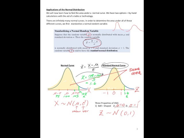 The Normal Probability Distribution (Part 2)