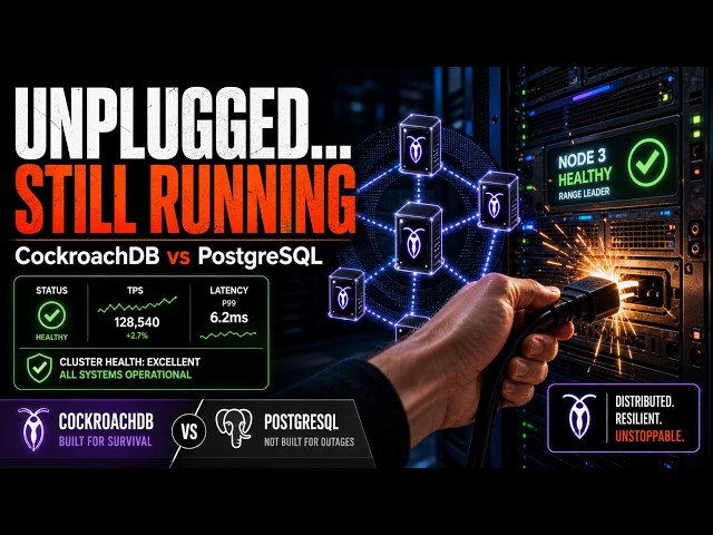 The Distributed Database That Actually Works: CockroachDB vs PostgreSQL Explained