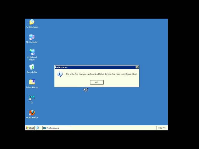 Introduction to DL: Download Ticket Service
