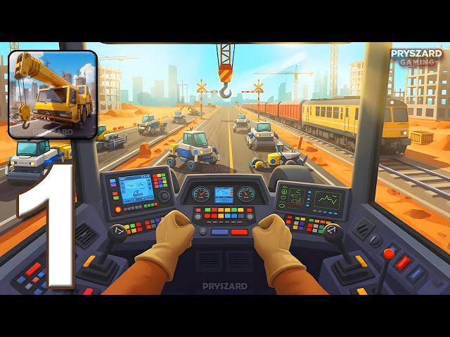 Build Roads - Gameplay Walkthrough Part 1 - City & Road Builder Game (iOS, Android)