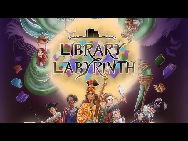 Let's Play Library Labyrinth - The New Feminist Boardgame