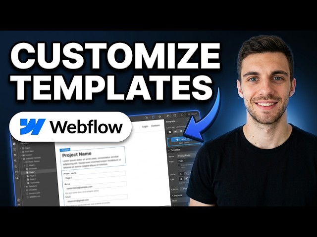 how to Customize Webflow Templates (Complete Guide)
