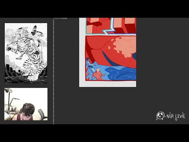 Drawing While Controlling Music With My Hands (can't read the chat)