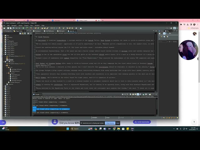 Hash Tables in Java - Topic6 Project7