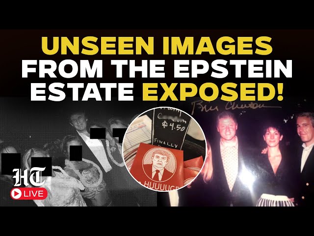 Epstein Files LIVE: New Epstein Estate Photos Show Trump, Clinton and Bill Gates | US News LIVE