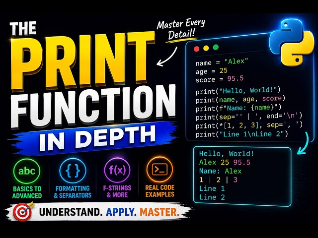 6. The print Function in Depth