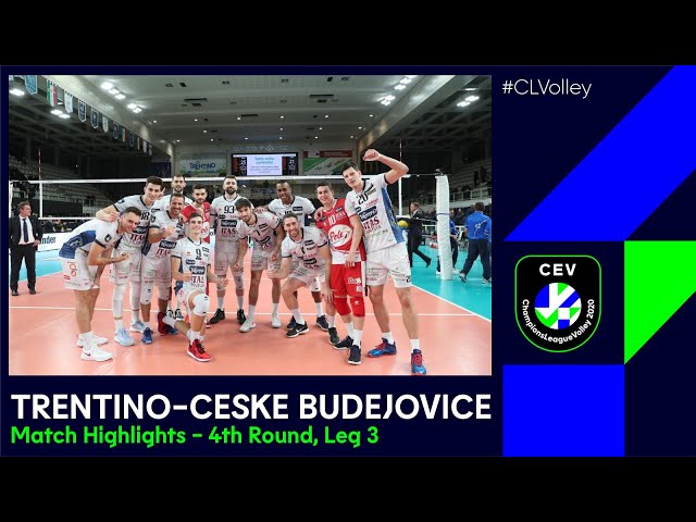 #CLVolley | TRENTINO vs CESKE BUDEJOVICE - Match Highlights