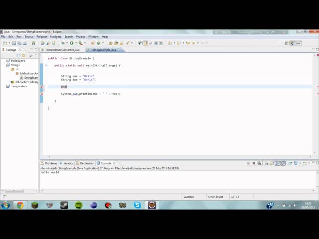 Java Tutorial 3 - Strings and Formatting