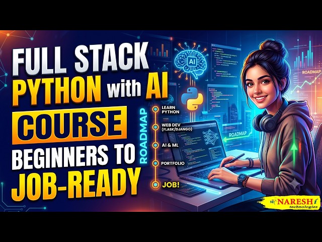 Full Stack Python with AI Course for Beginners: Job-Ready Roadmap | AI Jobs 2026 | Naresh IT