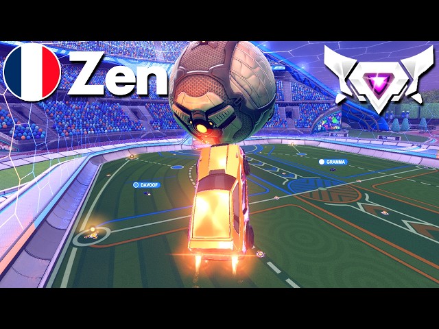 ZEN Rocket League Gameplay 1 HOUR (SSL 2v2)