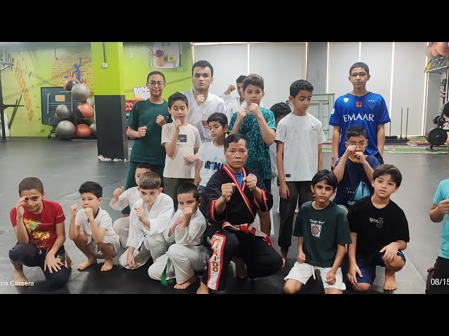lupo mabunga vlog karate kids tutorial training day live KSA Saudi Arabia 15/8/2026