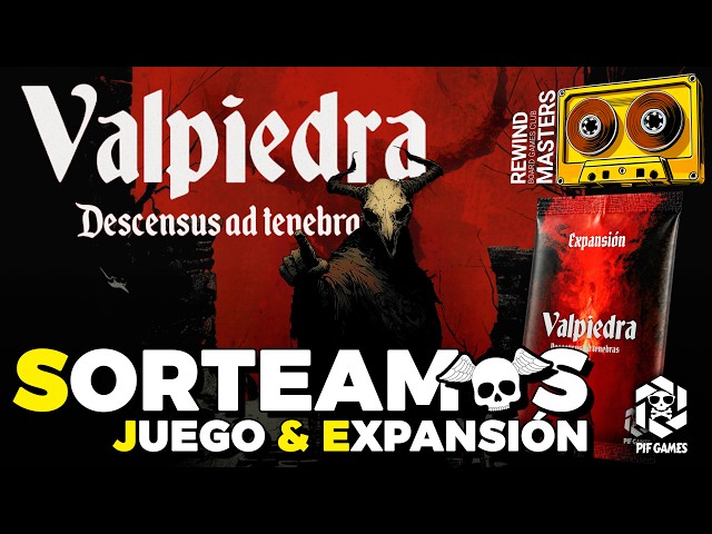⛪ VALPIEDRA Descensus ad tenebras & Expansion Giveaway (PIF Games) — Join now! | Rewind Masters
