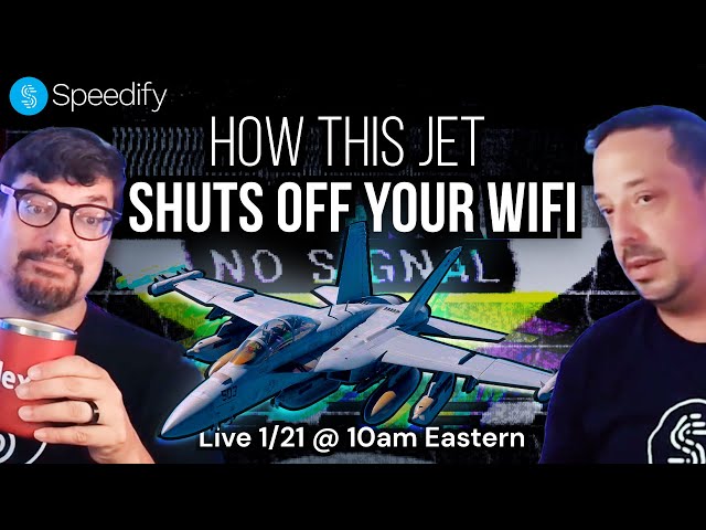 Can a jet jam your WiFi? Ask Devs Connectivity Tech Questions | Speedify Live Office Hours