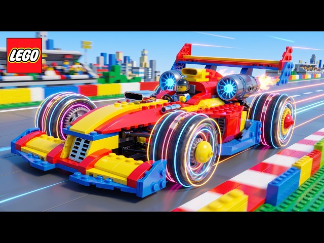 I Built a LEGO Race Car With INSANE Gear Wheels 🏎️⚙️ | LEGO Auto Tech