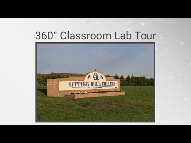 Take a 360° classroom lab tour with ND EPSCoR - Sitting Bull College