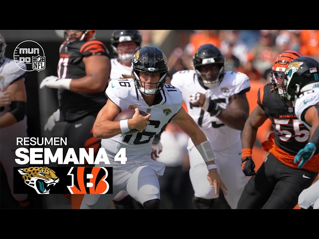 Jacksonville Jaguars vs. Cincinnati Bengals | Semana 4 - Temporada NFL 2026 | Resumen en español
