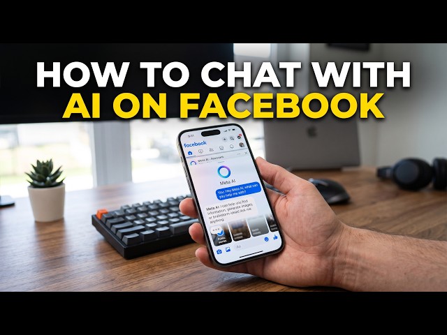 How to Chat with AI on Facebook - Meta AI Tutorial 2026