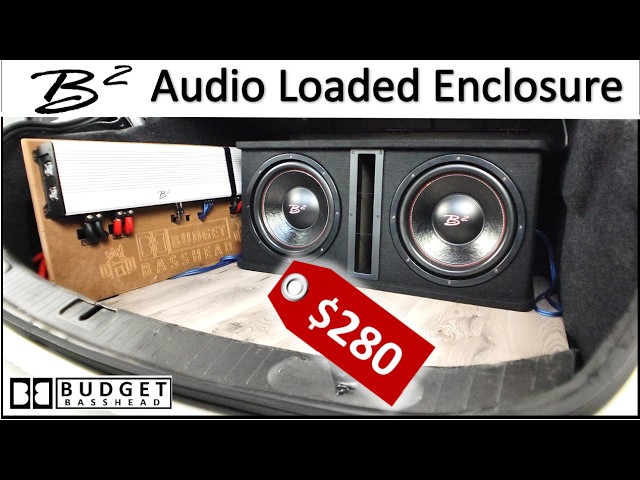 How Good Is B2 Audio's Budget Friendly Loaded Enclosure? Full Disassembly and SPL Test.